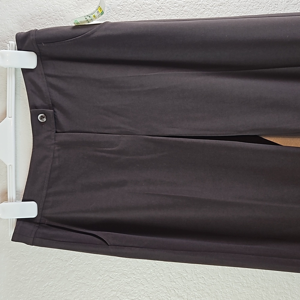 Roth LeCover | NWT Women's Classic Stretch Brown Pockets Trouser Pant Sz 8